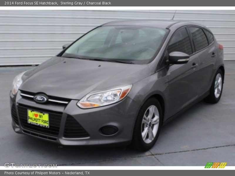 Sterling Gray / Charcoal Black 2014 Ford Focus SE Hatchback