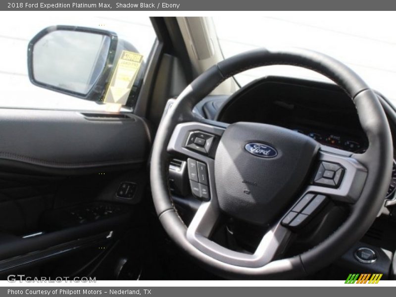 Shadow Black / Ebony 2018 Ford Expedition Platinum Max