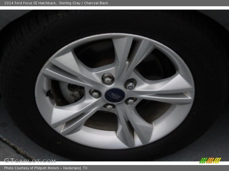 Sterling Gray / Charcoal Black 2014 Ford Focus SE Hatchback