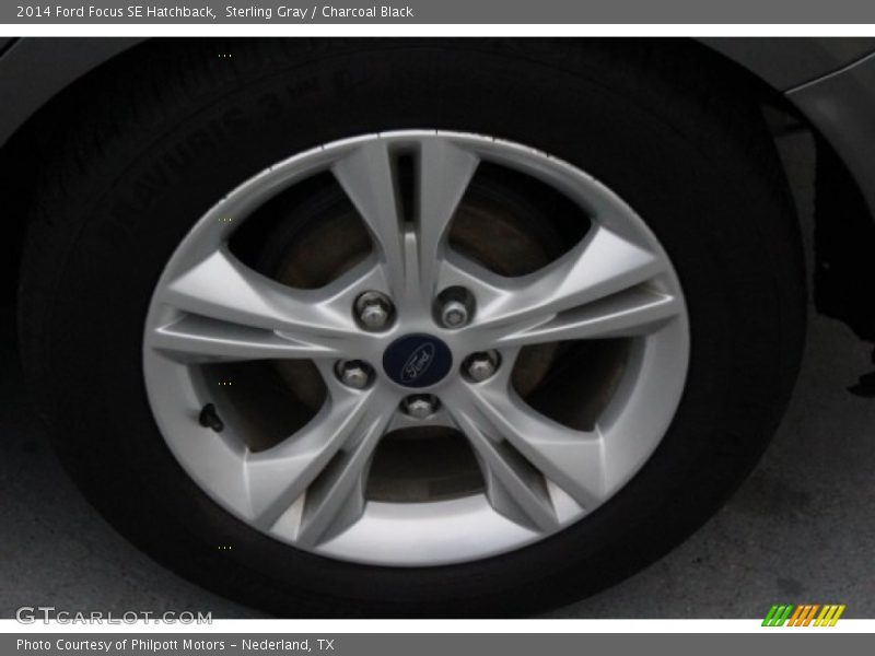 Sterling Gray / Charcoal Black 2014 Ford Focus SE Hatchback
