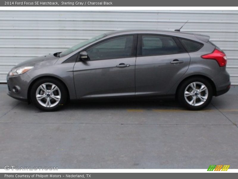 Sterling Gray / Charcoal Black 2014 Ford Focus SE Hatchback