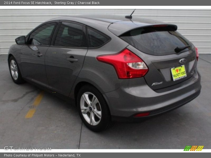 Sterling Gray / Charcoal Black 2014 Ford Focus SE Hatchback