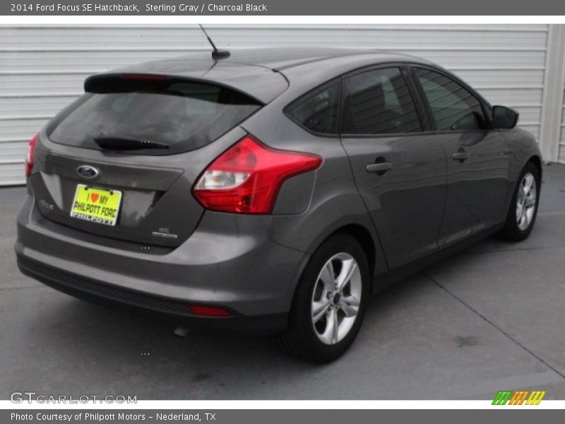 Sterling Gray / Charcoal Black 2014 Ford Focus SE Hatchback