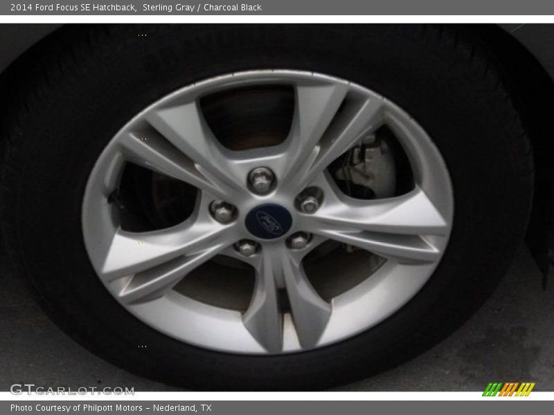 Sterling Gray / Charcoal Black 2014 Ford Focus SE Hatchback