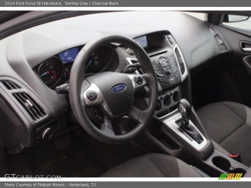 Sterling Gray / Charcoal Black 2014 Ford Focus SE Hatchback