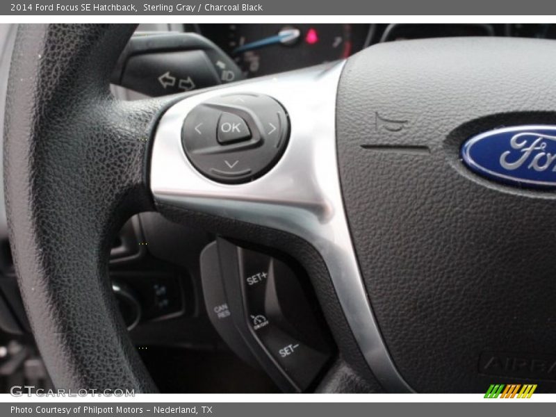 Sterling Gray / Charcoal Black 2014 Ford Focus SE Hatchback
