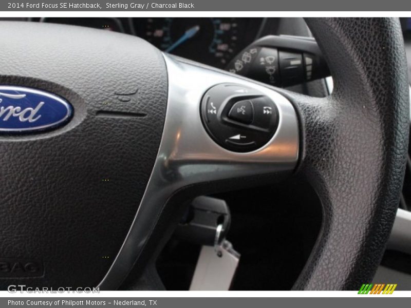 Sterling Gray / Charcoal Black 2014 Ford Focus SE Hatchback