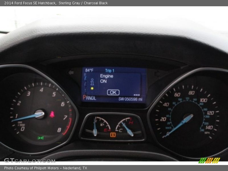 Sterling Gray / Charcoal Black 2014 Ford Focus SE Hatchback