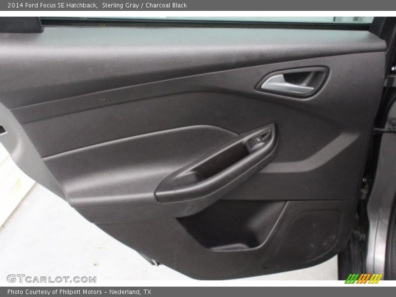 Sterling Gray / Charcoal Black 2014 Ford Focus SE Hatchback
