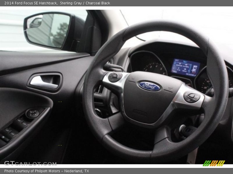 Sterling Gray / Charcoal Black 2014 Ford Focus SE Hatchback