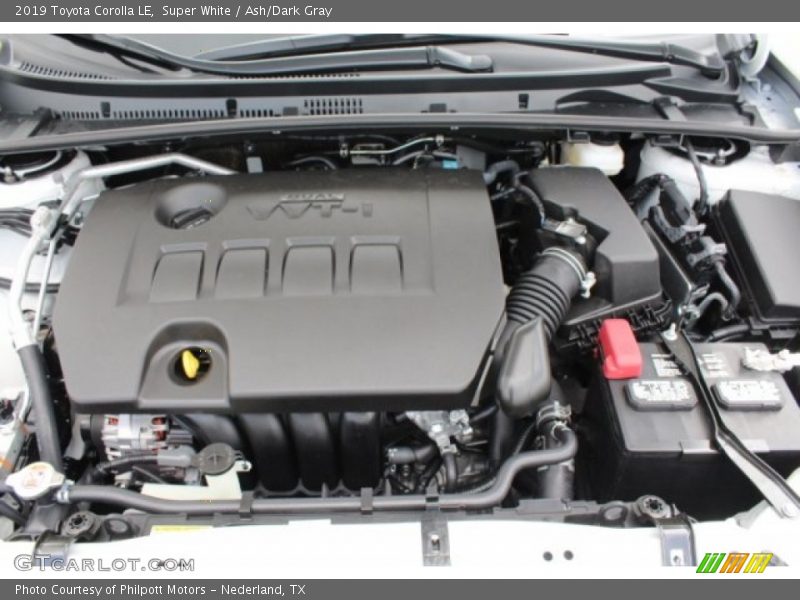  2019 Corolla LE Engine - 1.8 Liter DOHC 16-Valve VVT-i 4 Cylinder