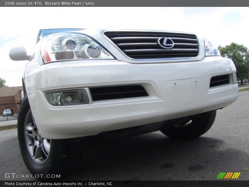 Blizzard White Pearl / Ivory 2008 Lexus GX 470