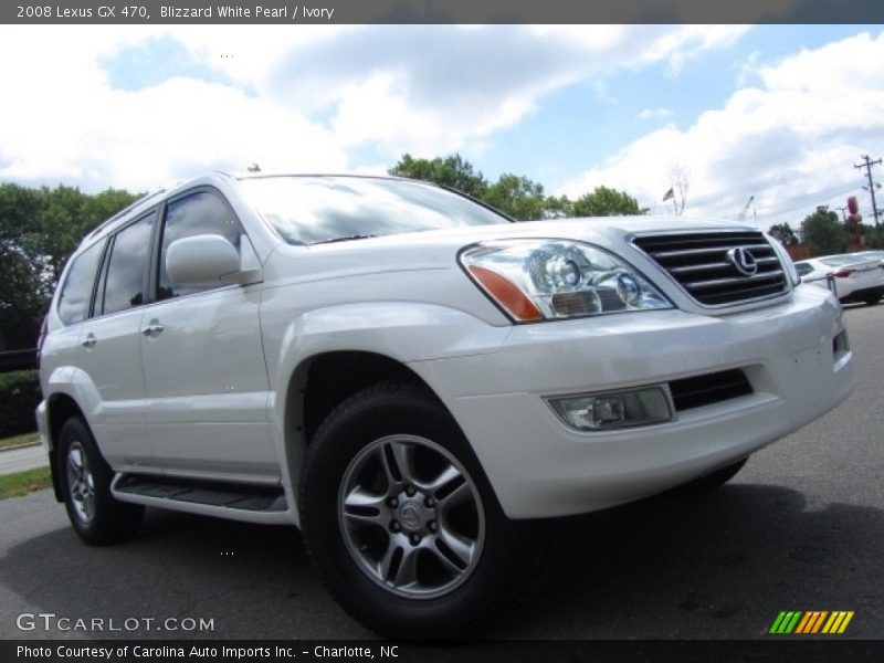 Blizzard White Pearl / Ivory 2008 Lexus GX 470
