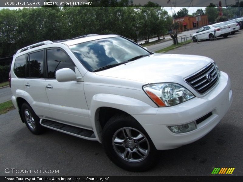 Blizzard White Pearl / Ivory 2008 Lexus GX 470
