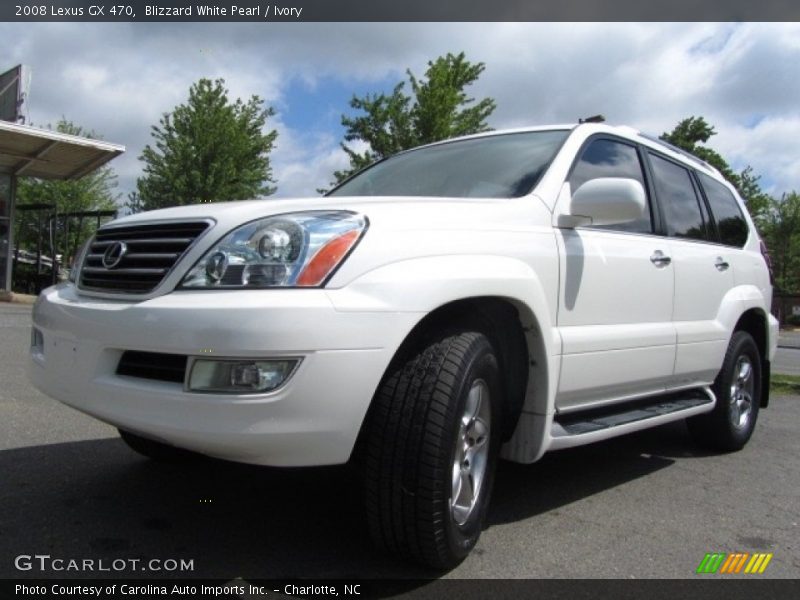 Blizzard White Pearl / Ivory 2008 Lexus GX 470