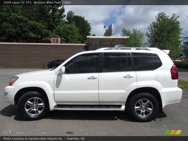Blizzard White Pearl / Ivory 2008 Lexus GX 470