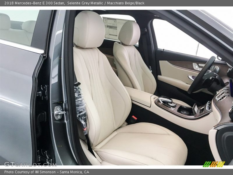 Selenite Grey Metallic / Macchiato Beige/Black 2018 Mercedes-Benz E 300 Sedan