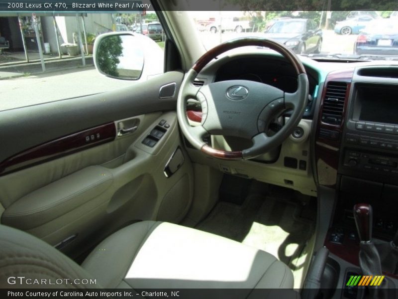 Blizzard White Pearl / Ivory 2008 Lexus GX 470