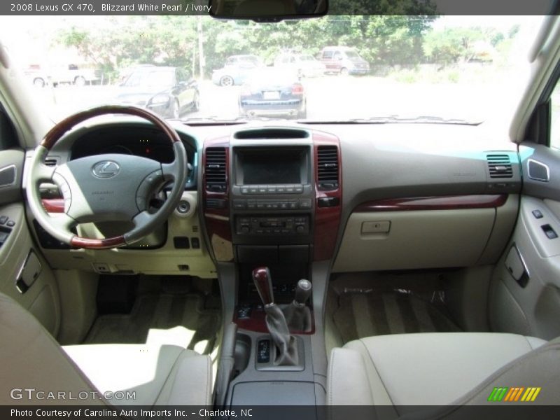 Blizzard White Pearl / Ivory 2008 Lexus GX 470