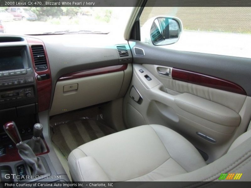 Blizzard White Pearl / Ivory 2008 Lexus GX 470