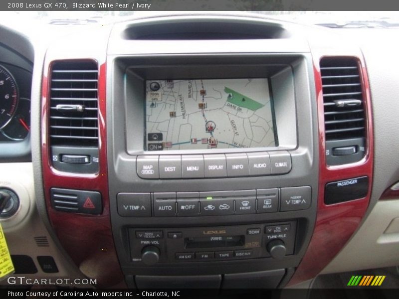 Blizzard White Pearl / Ivory 2008 Lexus GX 470