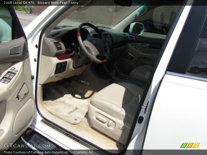 Blizzard White Pearl / Ivory 2008 Lexus GX 470