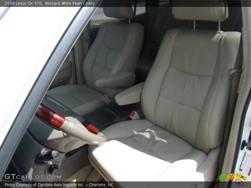 Blizzard White Pearl / Ivory 2008 Lexus GX 470