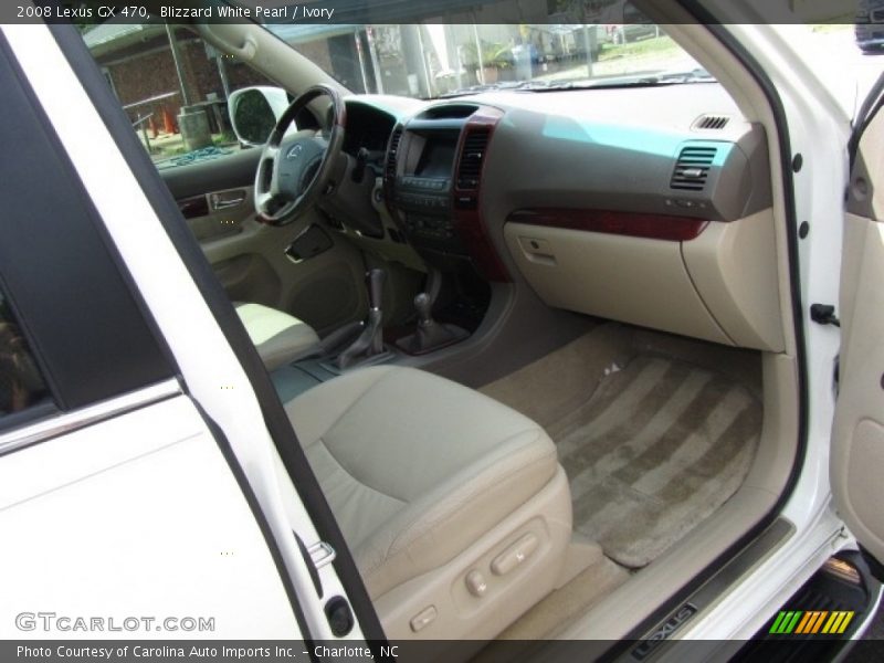 Blizzard White Pearl / Ivory 2008 Lexus GX 470