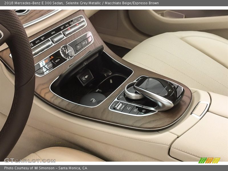 Selenite Grey Metallic / Macchiato Beige/Espresso Brown 2018 Mercedes-Benz E 300 Sedan