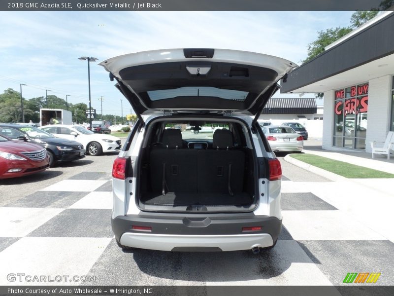 Quicksilver Metallic / Jet Black 2018 GMC Acadia SLE