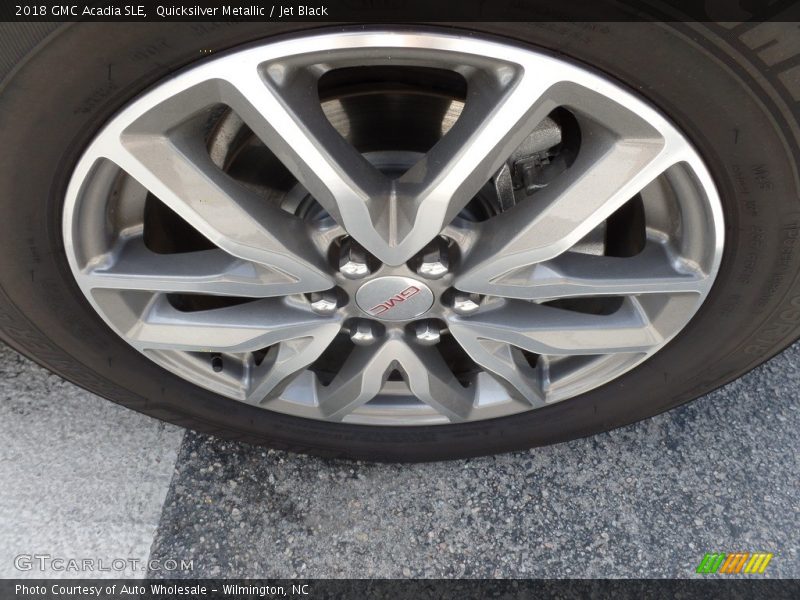 Quicksilver Metallic / Jet Black 2018 GMC Acadia SLE