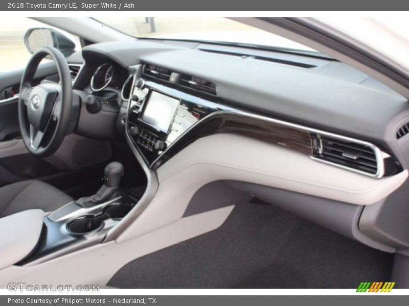 Super White / Ash 2018 Toyota Camry LE
