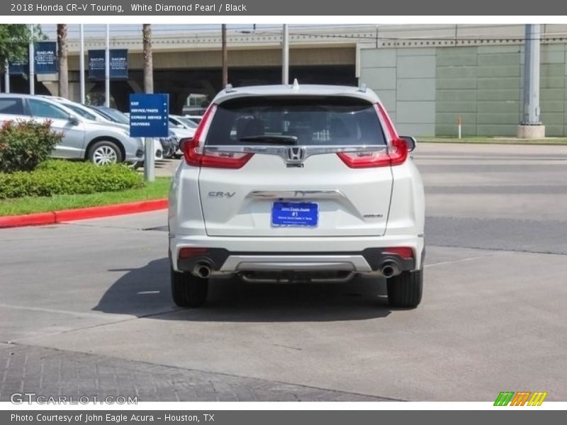 White Diamond Pearl / Black 2018 Honda CR-V Touring