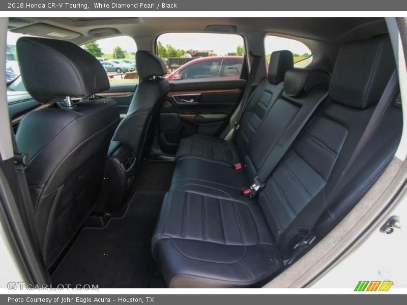 White Diamond Pearl / Black 2018 Honda CR-V Touring