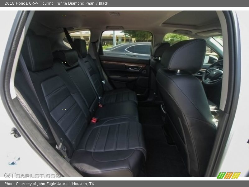 White Diamond Pearl / Black 2018 Honda CR-V Touring
