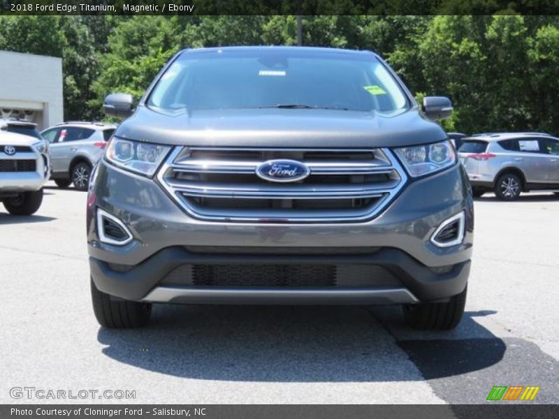Magnetic / Ebony 2018 Ford Edge Titanium