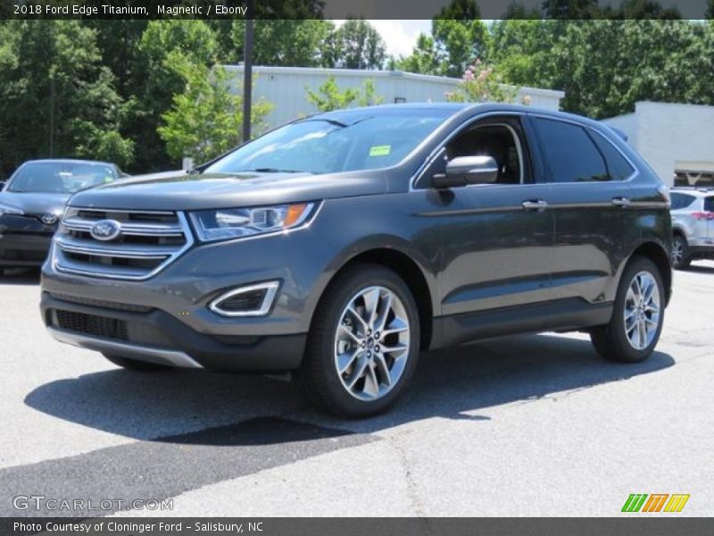 Magnetic / Ebony 2018 Ford Edge Titanium