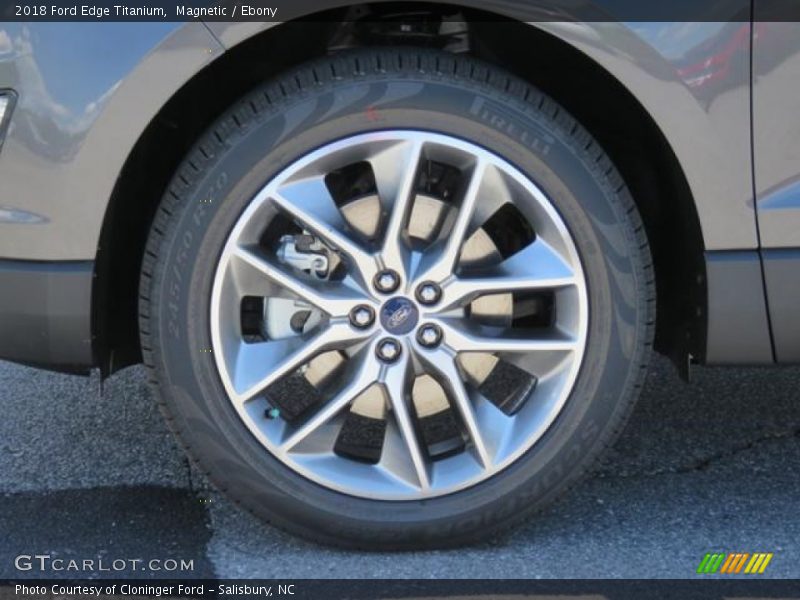 Magnetic / Ebony 2018 Ford Edge Titanium