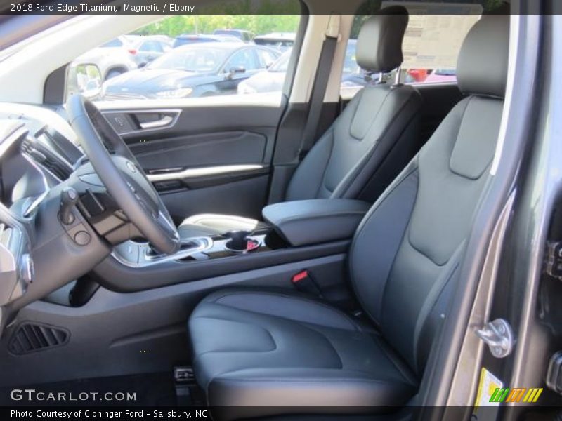 Magnetic / Ebony 2018 Ford Edge Titanium