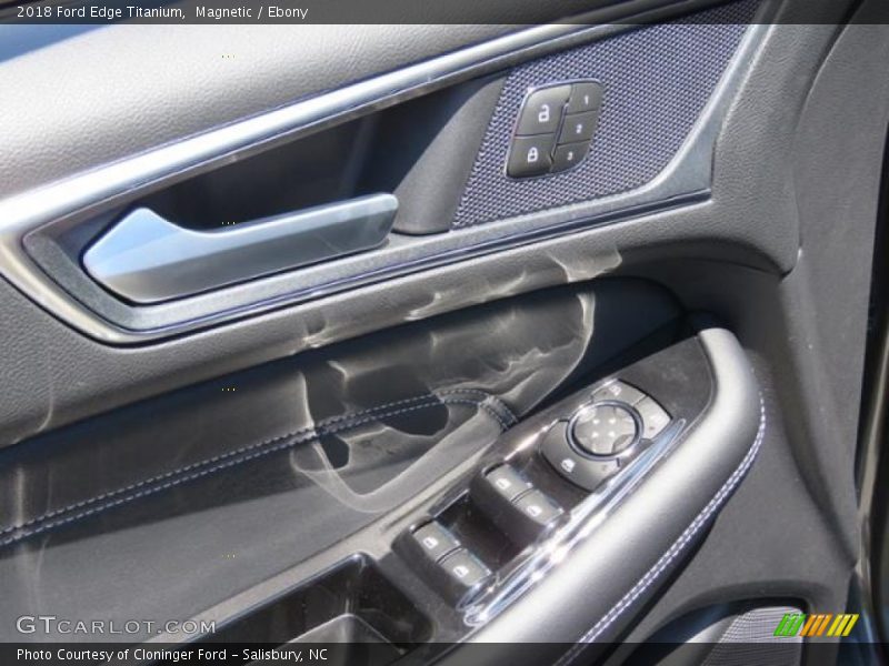 Magnetic / Ebony 2018 Ford Edge Titanium