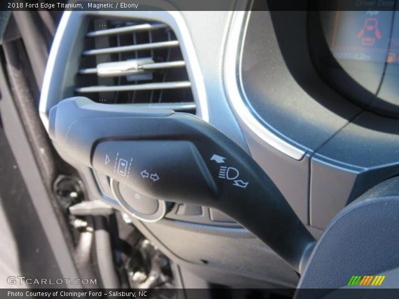 Magnetic / Ebony 2018 Ford Edge Titanium