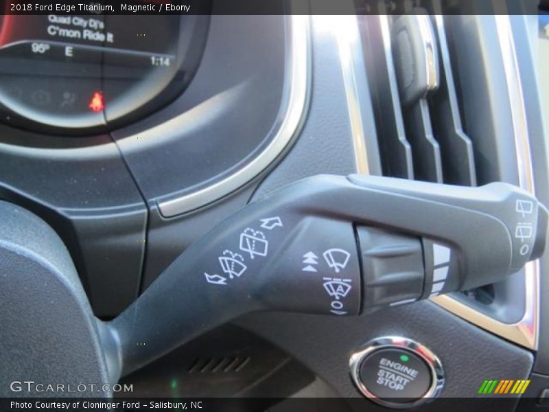 Magnetic / Ebony 2018 Ford Edge Titanium