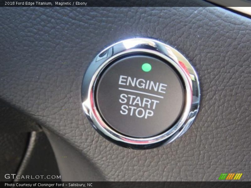 Magnetic / Ebony 2018 Ford Edge Titanium