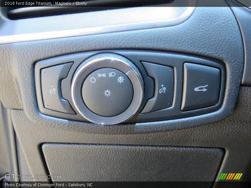 Magnetic / Ebony 2018 Ford Edge Titanium