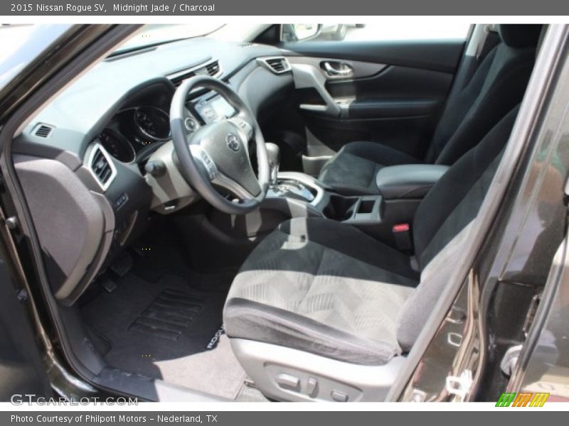 Midnight Jade / Charcoal 2015 Nissan Rogue SV