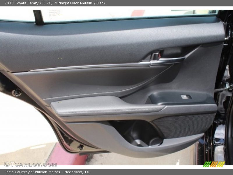 Midnight Black Metallic / Black 2018 Toyota Camry XSE V6