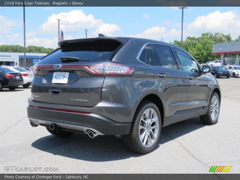 Magnetic / Ebony 2018 Ford Edge Titanium