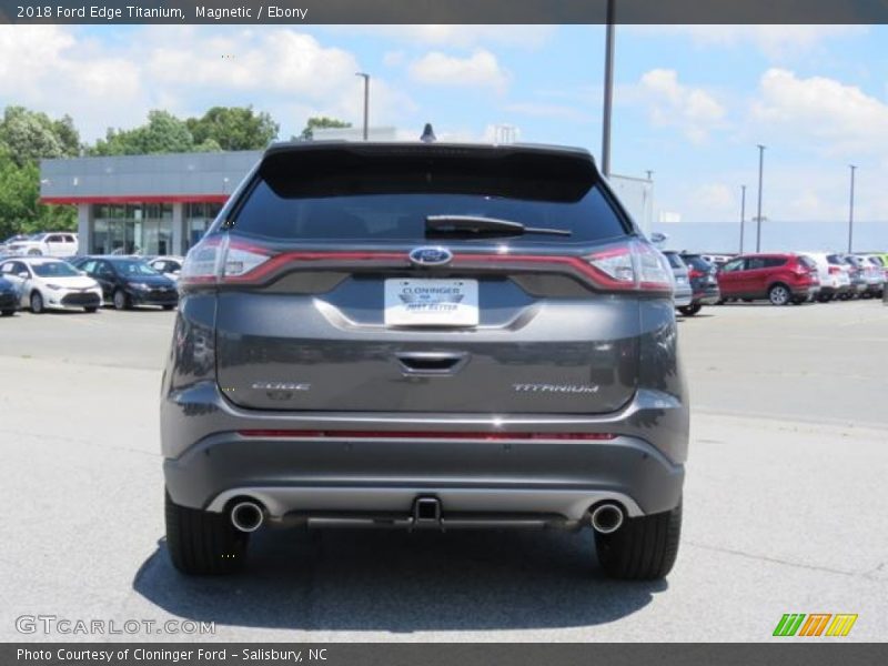 Magnetic / Ebony 2018 Ford Edge Titanium