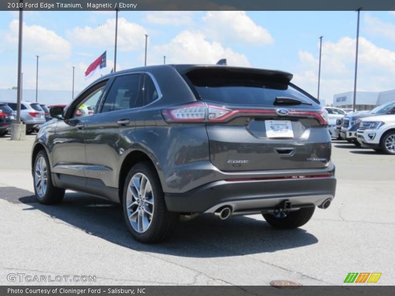 Magnetic / Ebony 2018 Ford Edge Titanium