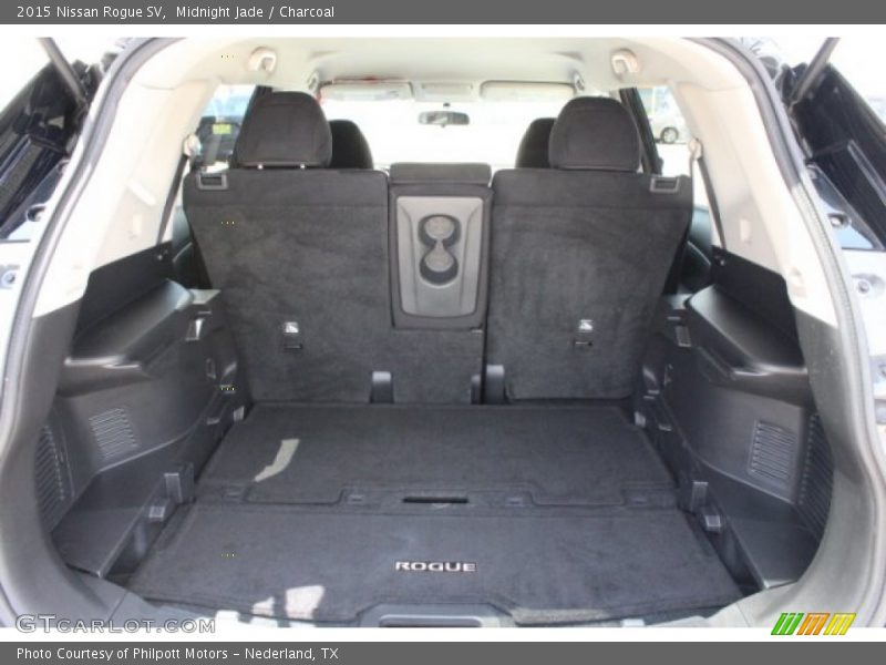 Midnight Jade / Charcoal 2015 Nissan Rogue SV